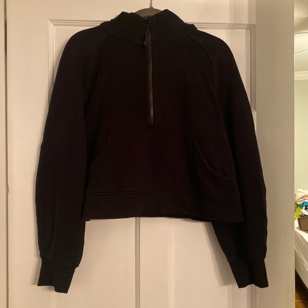 Lululemon oversized scuba crop hoodie